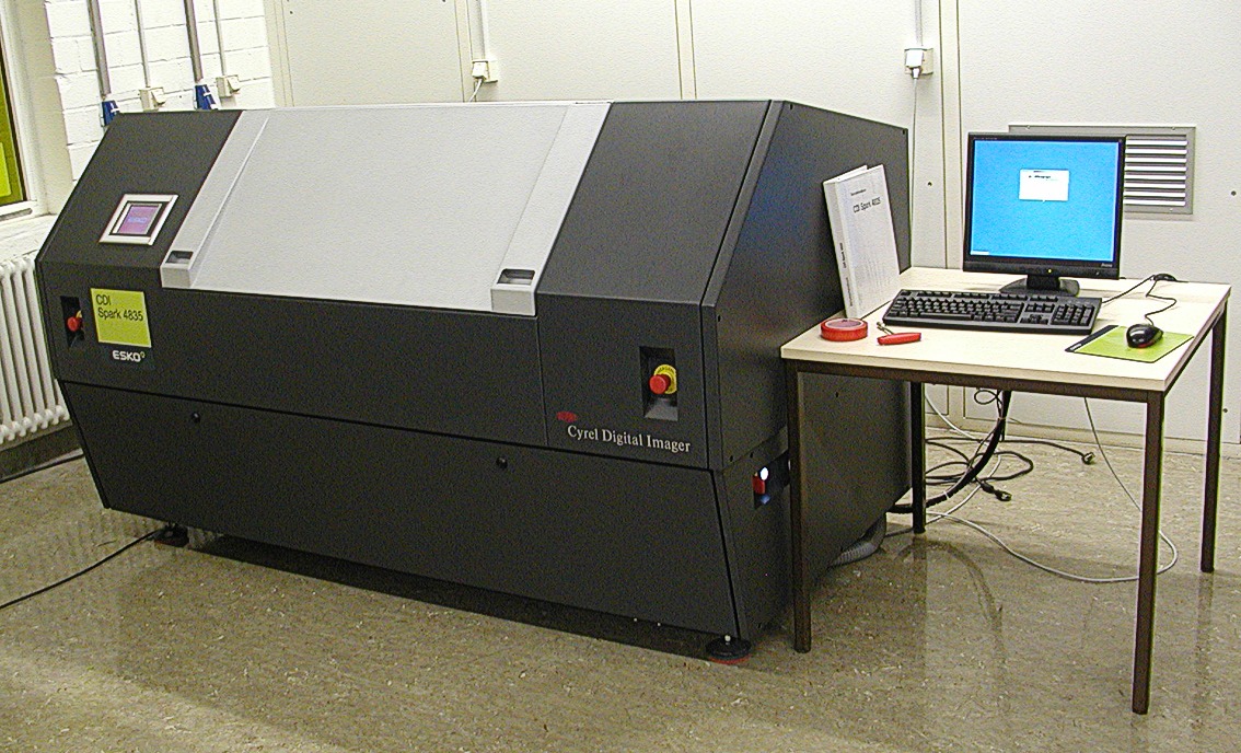 Druckmaschine für Flexodruck