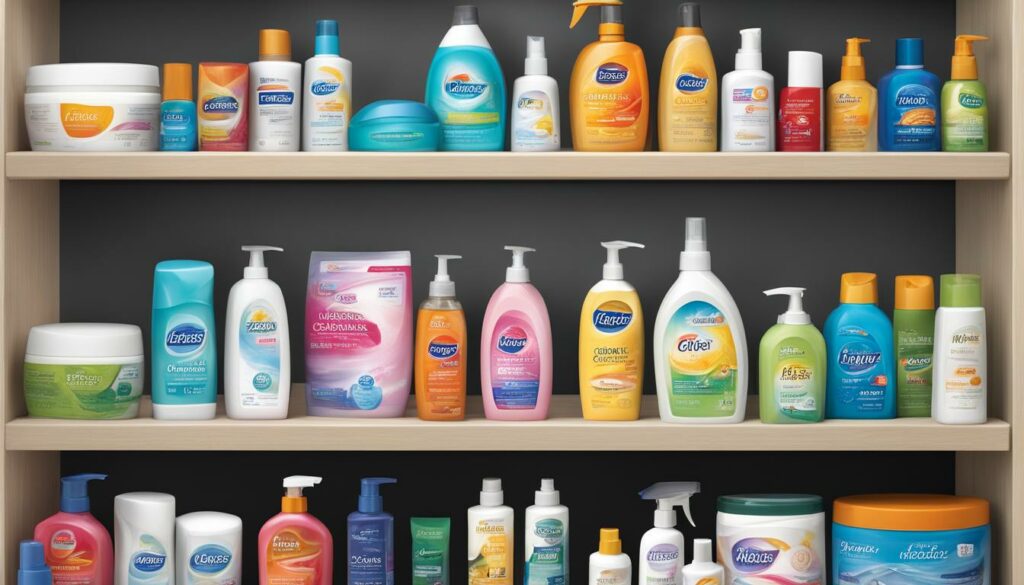 Kennzeichnung von Produkten der persönlichen Pflege und Haushaltspflege