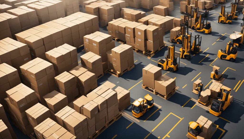 PE-Verpackungen in Logistik, Versand und Lagerung