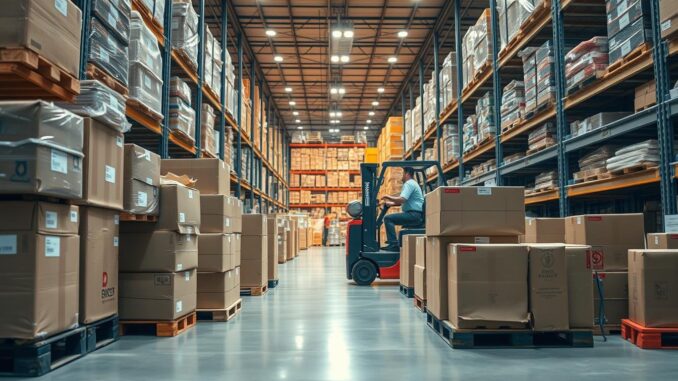 Verpackungstransport