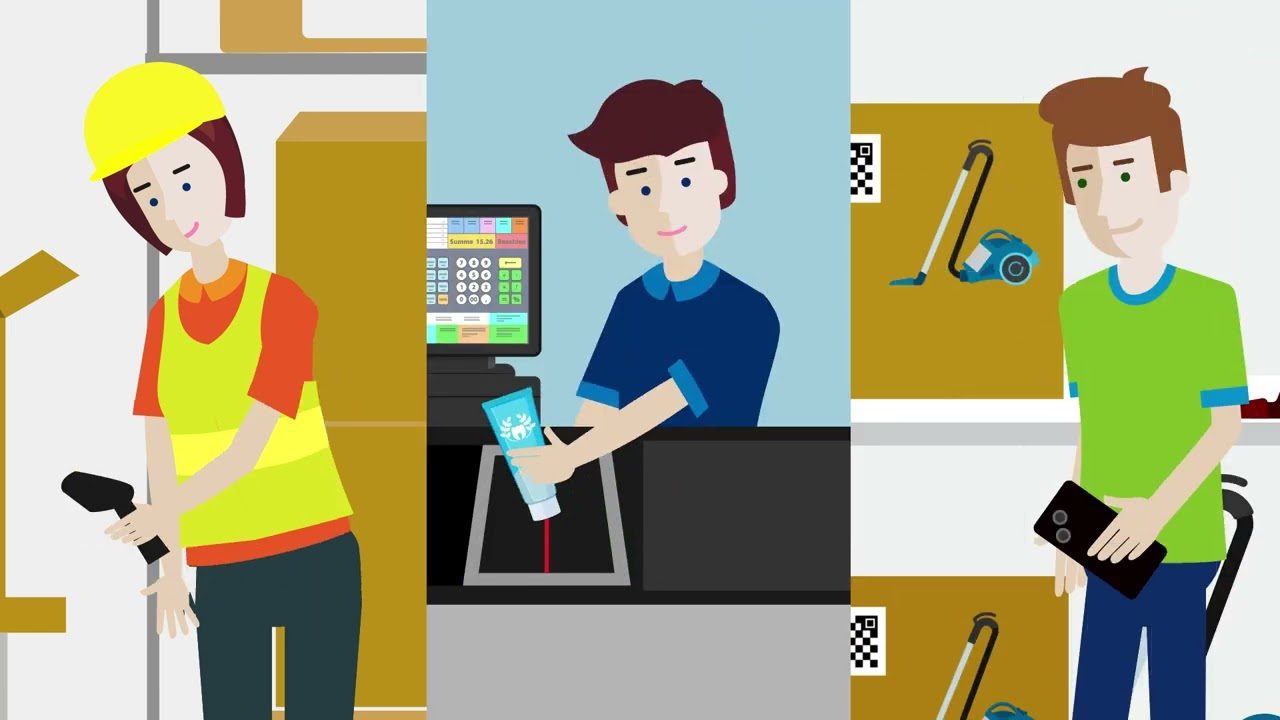 Vorschaubild zum Video: Dynamische QR-Codes von GS1: Ein Code, viele Informationen