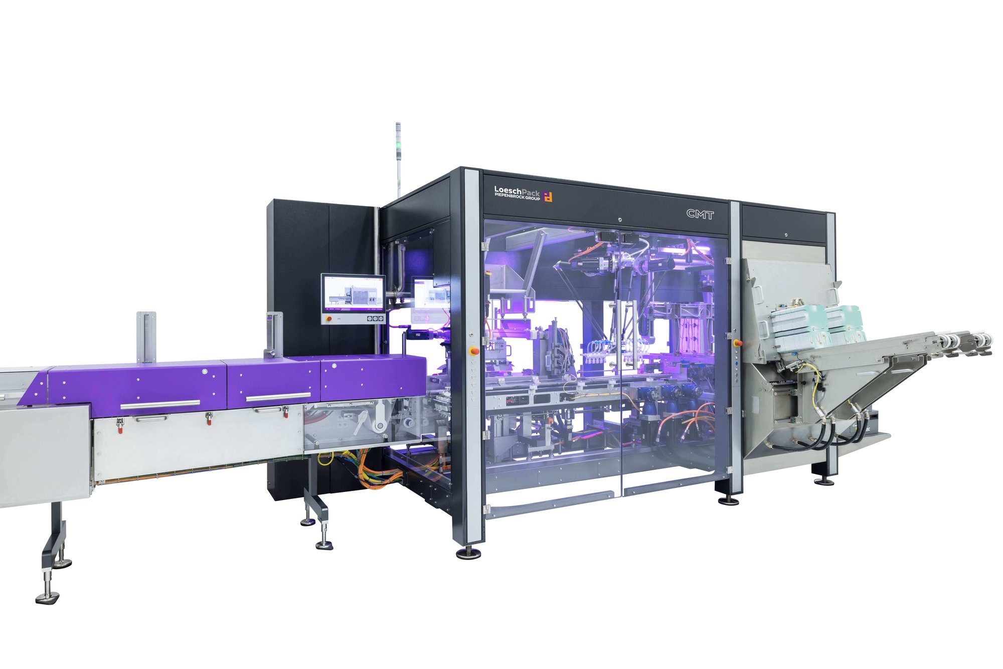 Kartonierer CMT von LoeschPack für Display-Kartonverpackungen
